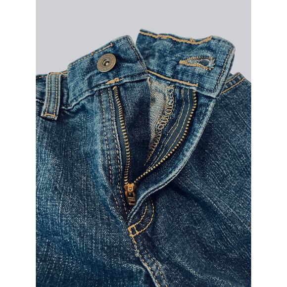 URBAN PIPELINE MID RISE JEANS, YOUTH BOYS, 12REG, DENIM BLUE, ADJUSTABLE WAIST - Picture 5 of 11